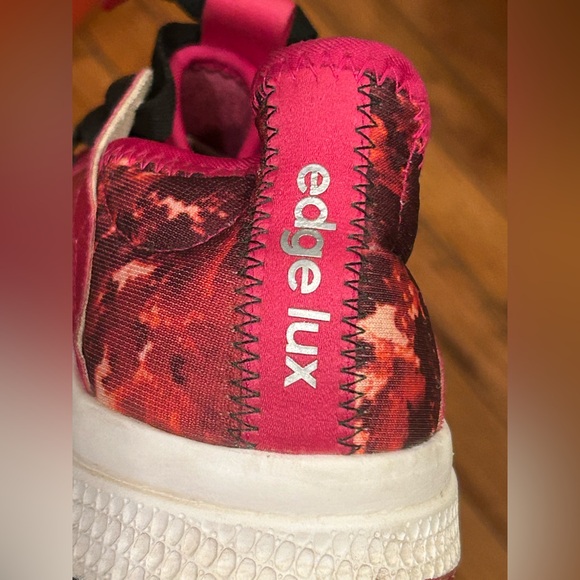 Adidas Womens Edge Lux W BW0416 Pink Running Shoes Sneakers Size 11 - Picture 9 of 12